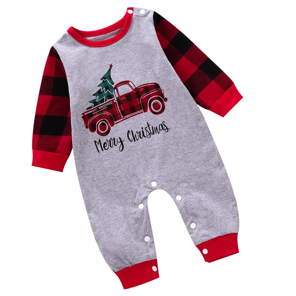 

1Pcs Christmas Tree Baby Romper Breathable Cotton Jumpsuit Infant Cozy Clothes Photo Prop Outfit Infant Clothing