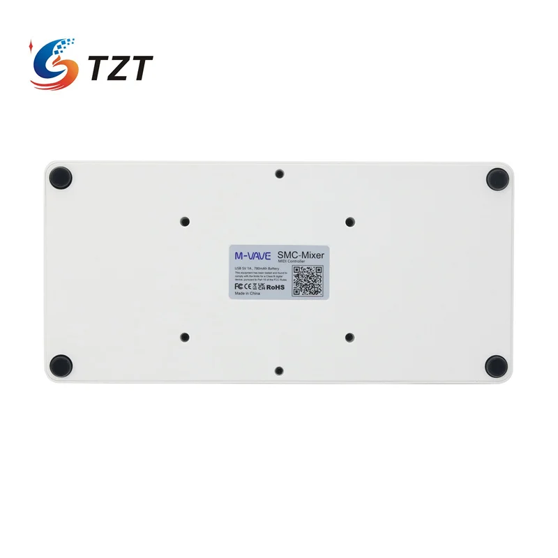 TZT M-VAVE SMC-MIXER MIDI 컨트롤러 믹싱 콘솔, 무선 연결, 윈도우, 맥, iOS, 안드로이드