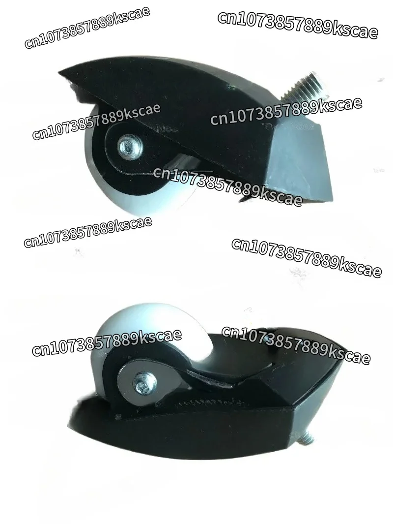 Three-Wheel Drift Car Universal Wheel Assembly Universal Wheel Bracket PU Wheel Assembly Coarse Thread Fine Thread