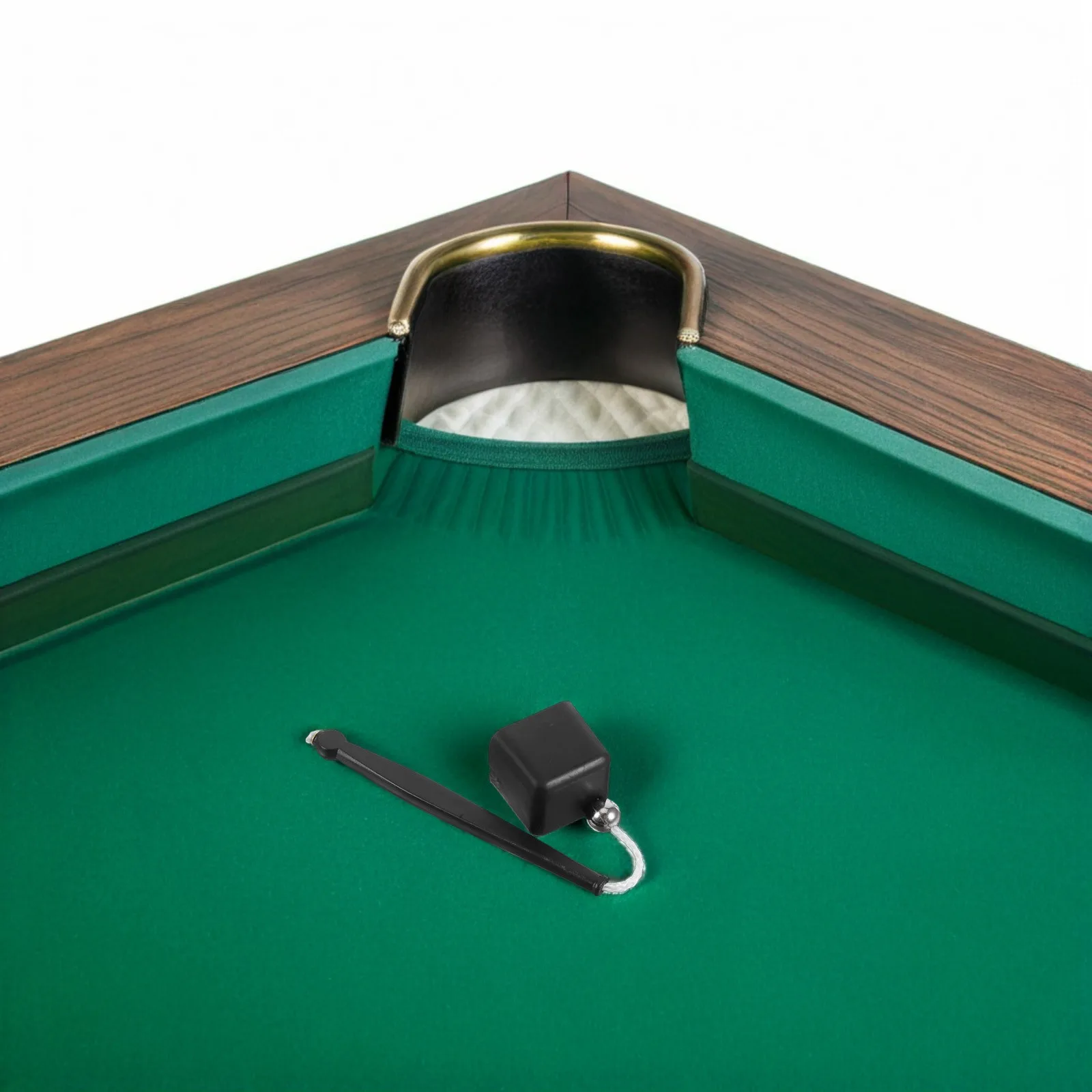 

Black Pool Chalk Holder Made of Soft Plastic Secure Grip Design for Billiards Cue Stick Convenient Chalk Carrier Snooker Game