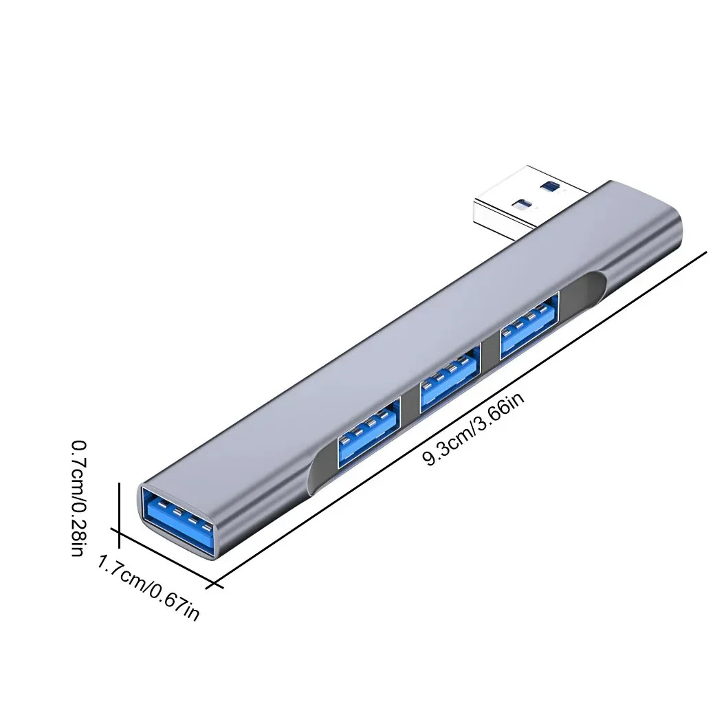 4 In 1 USB-C HUB Universal USB 3.0 Docking Station High Speed Splitter OTG Adapter For Laptop PC Accessories