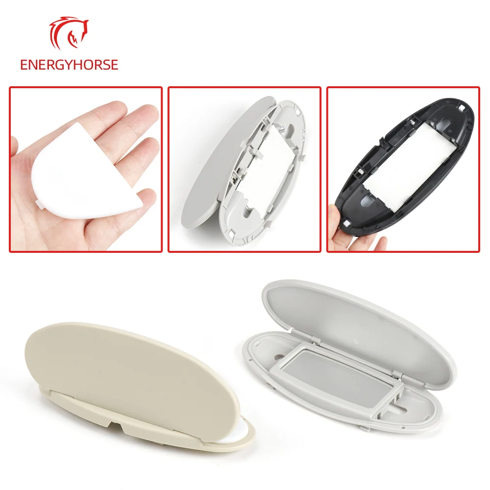 For Mini Cooper Car Front Makeup Mirror Cover Sun Visor Sunroof Shading Plate Accessories For BMW MINI R55 R56 R60 2007-2013