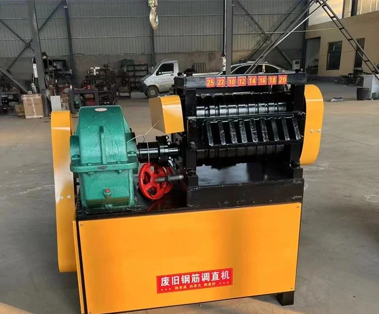 

Supply multi-slot waste steel bar straightening machine waste steel bar straightening machine