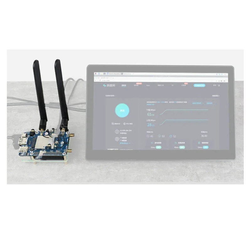 For Raspberry Pi LTE Cat 6 Communication HAT EM060K-GL LTE-A Global Multi-Band GNSS Positioning Easy Install