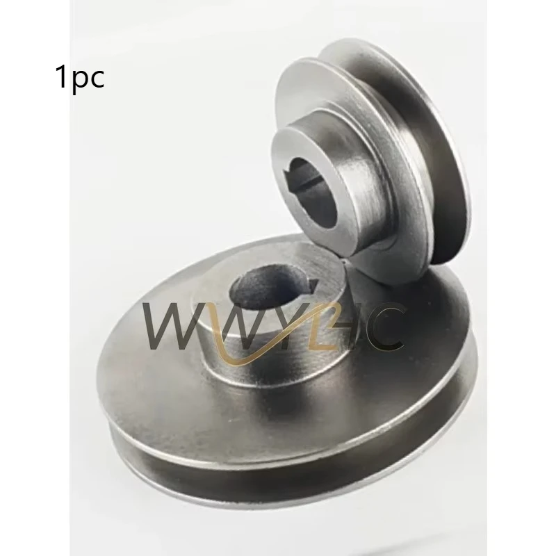 50-70mm A Type V-Belt Pulley Single Groove Thickened Cast Iron Transmission Wheel