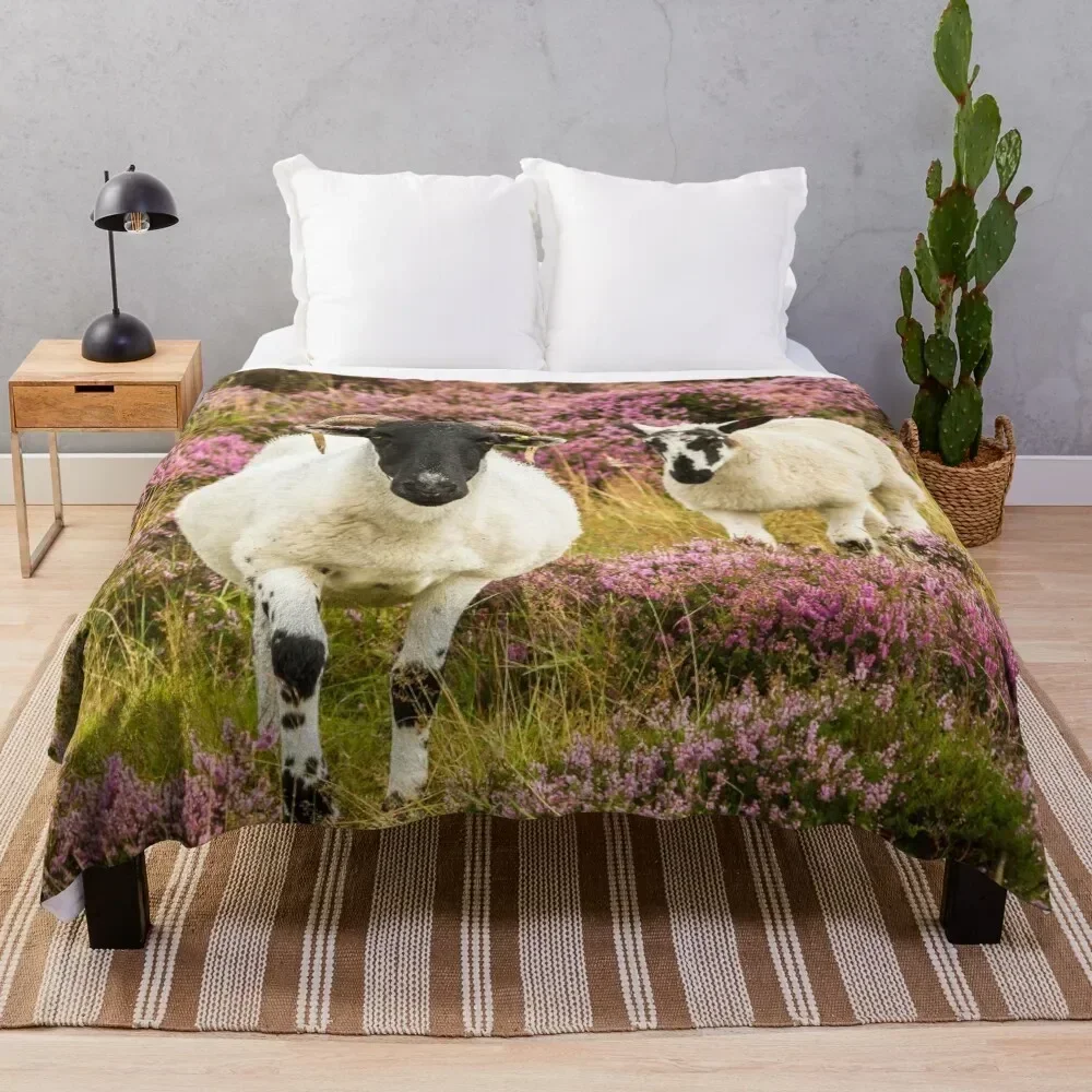 

Ewe and Lamb Throw Blanket Summer Cool Breathable Blanket for Sleeping