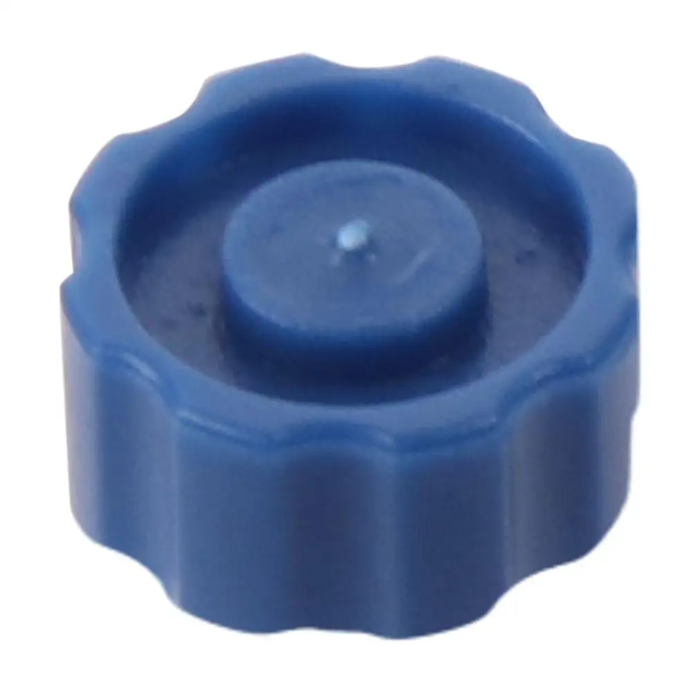 Blue Syringe Tip Caps Feeding Tubes Plastic No Needle Lock Cap Tip Cap