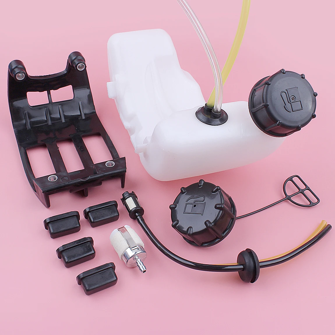 Fuel Tank Guard Cap Filter Line Rubber Mounting Kit For Honda GX35 GX35NT HHT35S Lawn Mower Engine Parts Blower Gasoline mower