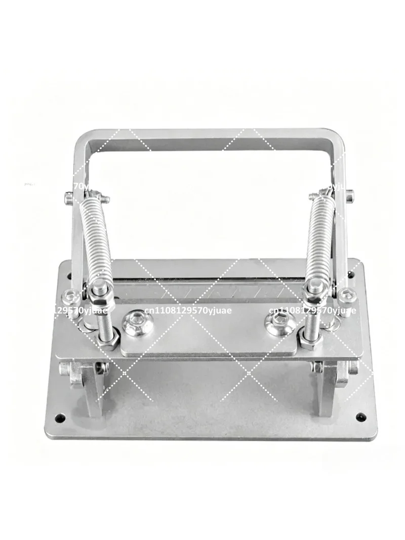 Leather Skiving Tool Stainless Steel Portable Thinning Cutter for Soft and Hard Leather