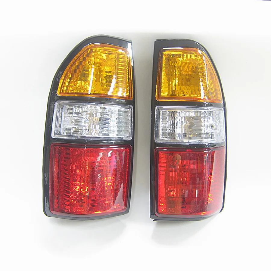 Car accessories 3 color yellow white red body parts tail lamp for Toyota Land Cruiser 90 3400 2700 1998-2002