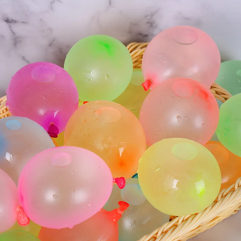 Quick Water Injection Water Balloon Water Bouncing Toy Children's Birthday Water Fight Balloon Parent-Child Interactive Gift