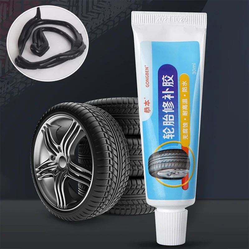 1/2PCS Electric Car Tyre Self Repairing Fluid For Vacuum Tyre Motorcycle Automatic Tire Repair Fluid Glue For Cracks Soft Glue