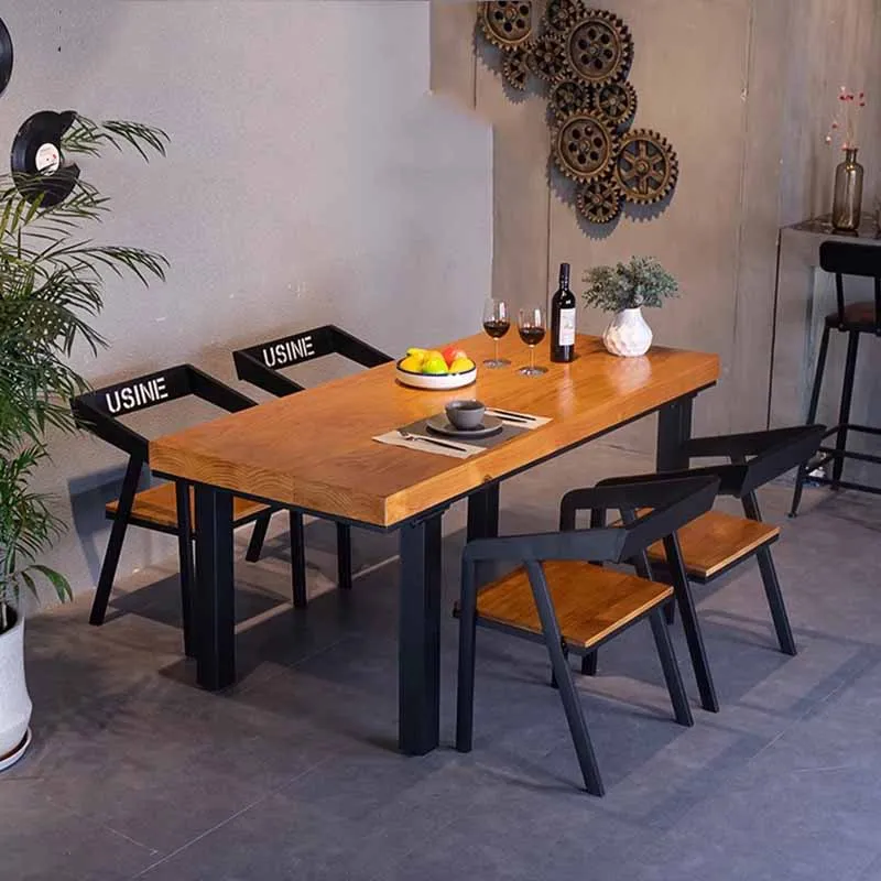 Holz küche Esstisch einzigartige leichte Luxus nordische moderne Stühle Tische Restaurant platzsparende Mesas de Comedor Möbel