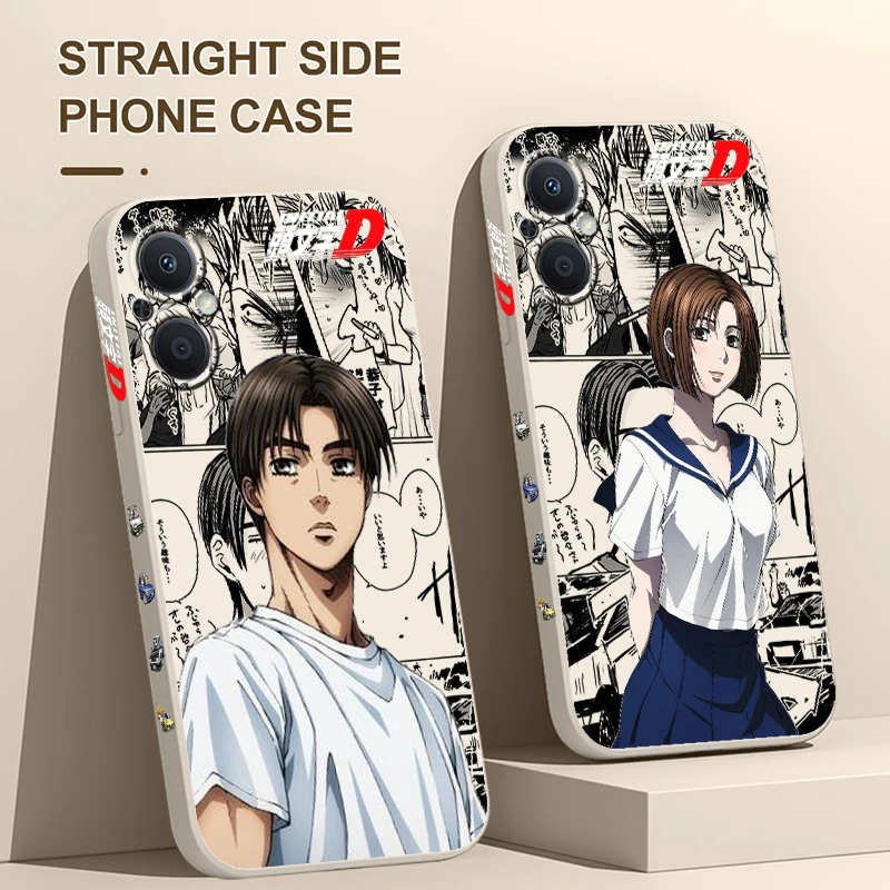 Оригинал D Fujiwara Takumi фотоэлемент для OPPO Find X5 X3 X2 Lite Pro Neo A5 A53 A94 4G фотоэлемент жидкая левая веревка мягкий чехол