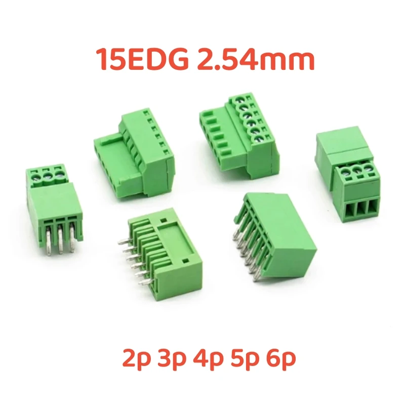 5Sets 15EDG 2.54Mm … - image