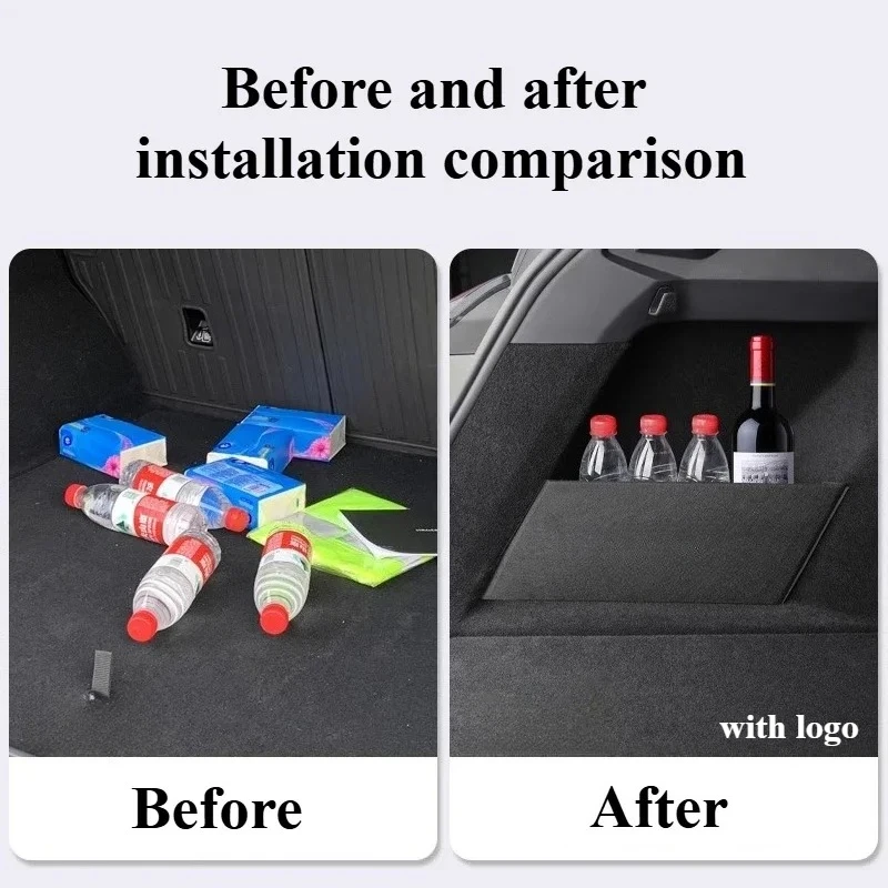Trunk Partition Dedicated Thickened For Lynk&Co 08  Trunk Storage Box Storage Box Storage Car Interior Decoration Accessories