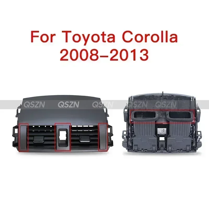 Original Newest for Toyota Corolla Altis 2007- 2013Automotive Air Conditioning Outlet Panel Grille Cover emergency light button