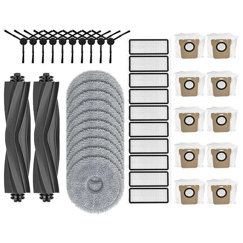 Para aspiradoras Dreame Bot L20 Ultra, cepillo lateral principal, paño de mopa, filtro Hepa, bolsas de polvo, accesorios, piezas de repuesto