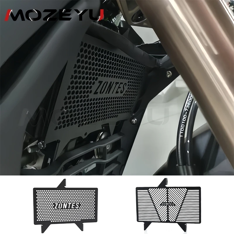 

For Zontes ZT125U U125 125U U-125 U 125 U1 2020 2021 2022 2023 2024 Motorcycle Radiator Grille Guard Cover Protector Accessories