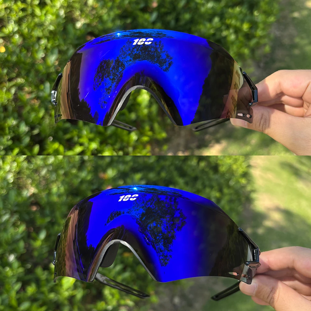 Image of Photochrome Fahrradbrille für Outdoor-Aktivitäten, modische Sport-Sonnenbrille für MTB und Rennrad