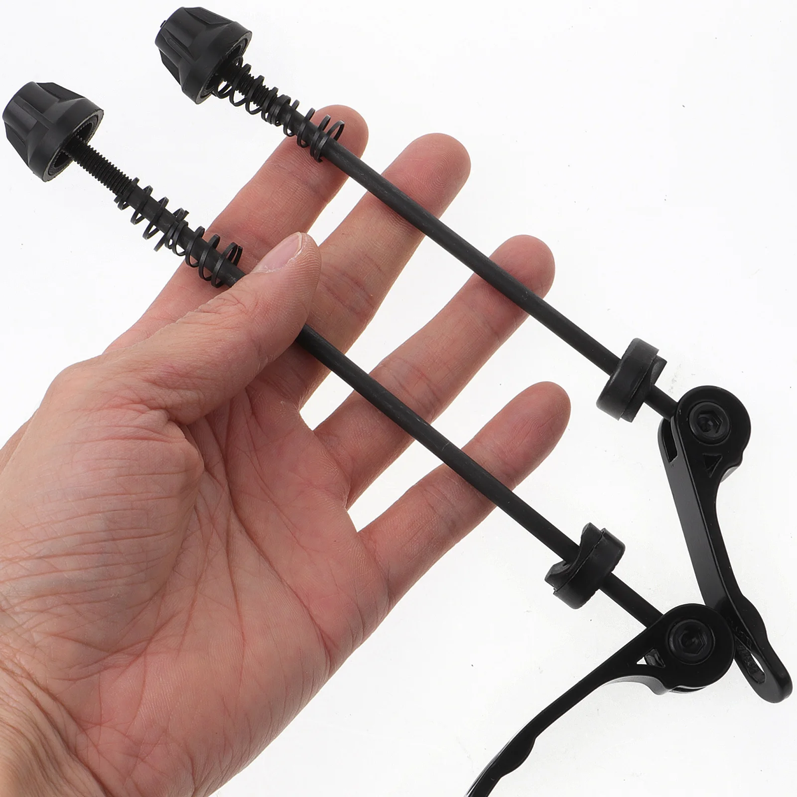 

1Pair Bike Quick Release Skewer Alloy Locking Lever Durable Lightweight Outdoor Anti Theft Wheel Lock Replacement