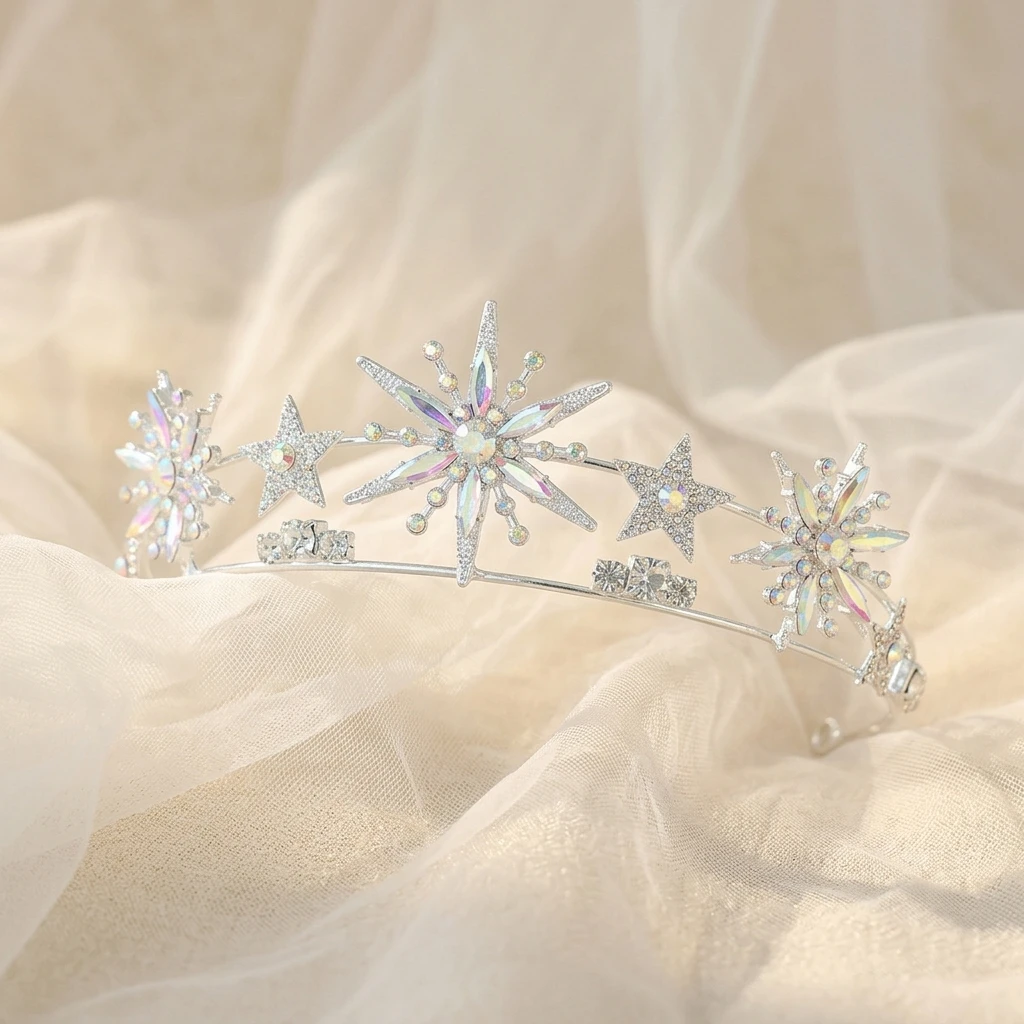 Braut-Tiara Funkelnde Doppelsc – Photography Wedding Bewertung und Preis