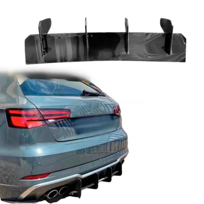 High Quality Rear Blade Diffuser Rear Bumper Lip Universal Car Exterior Modification Accessories