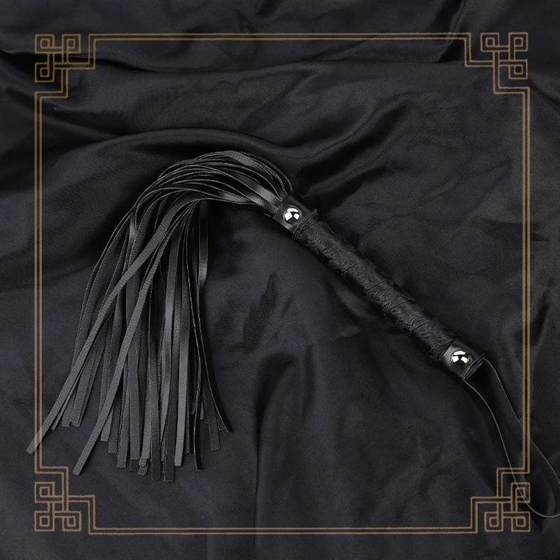 Высокое качество из искусственной кожи Pimp Whip Racing Riding Crop Party Flogger Ручные манжеты Queen Красочный кнут для верховой езды