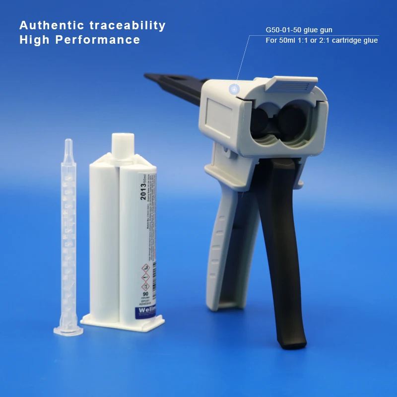 2013 Super Strength Epoxy Adhesive Amber Standard 90Mins Bonding Metal Plastic Wood Replace ARALDITE 2011 50ML Cartridge AB Glue