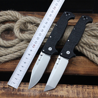 Cold SR1 Lite Folding Knife 8Cr14Mov Steel Portable Pocket Knife Professional Outdoor Survival Hunting Tactical Knives EDC Tools