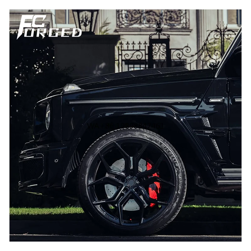 

Alloy Wheels Made in China 18 19 20 21 22 23 24 Inch Monoblock Black Finish Alloy Wheels Passenger Car Wheels for Luxury Car