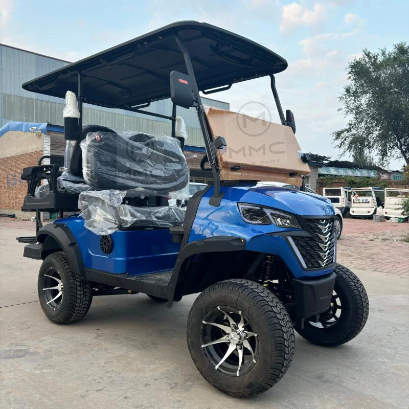 CE Approved Lithium Battery Golf Cart Cheap Club Car Adults Golf Scooter Solar Panels 4 Seater Electric Golf Carts