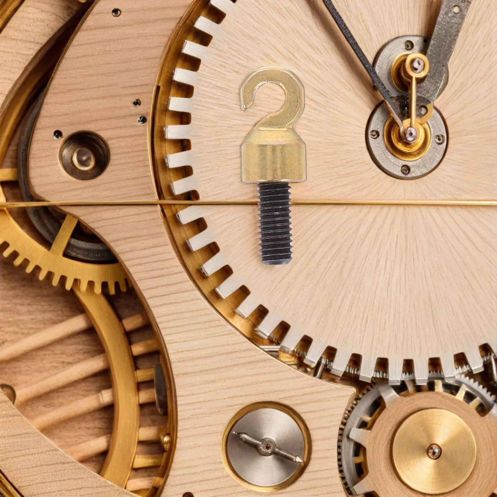 

Grandfather Clock Weight Replacement M5 Stable Hook Design Easy Winding Compatible Multiple Models Repair