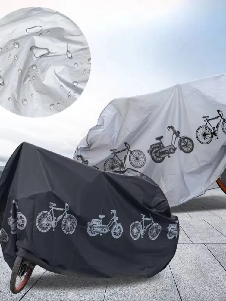 AliExpress NONE Bike Cover Waterproof Raincover Bicycle Gear Motorcycle Bike Outdoor Sunscreen Cover MTB Bicycle Case Cover Bike Accessories
