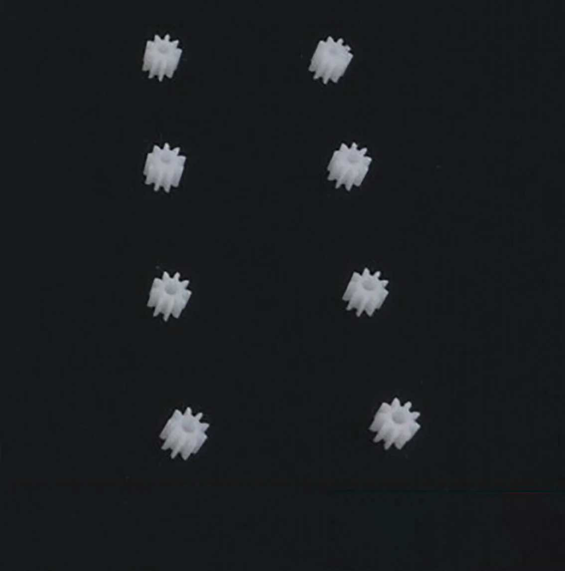 Modulus 0.5 Plastic Shaft Single Layer Gears 92A 9Teeth 0.5M Reduction Wheels Toys DIY Part Accessories - Image 4