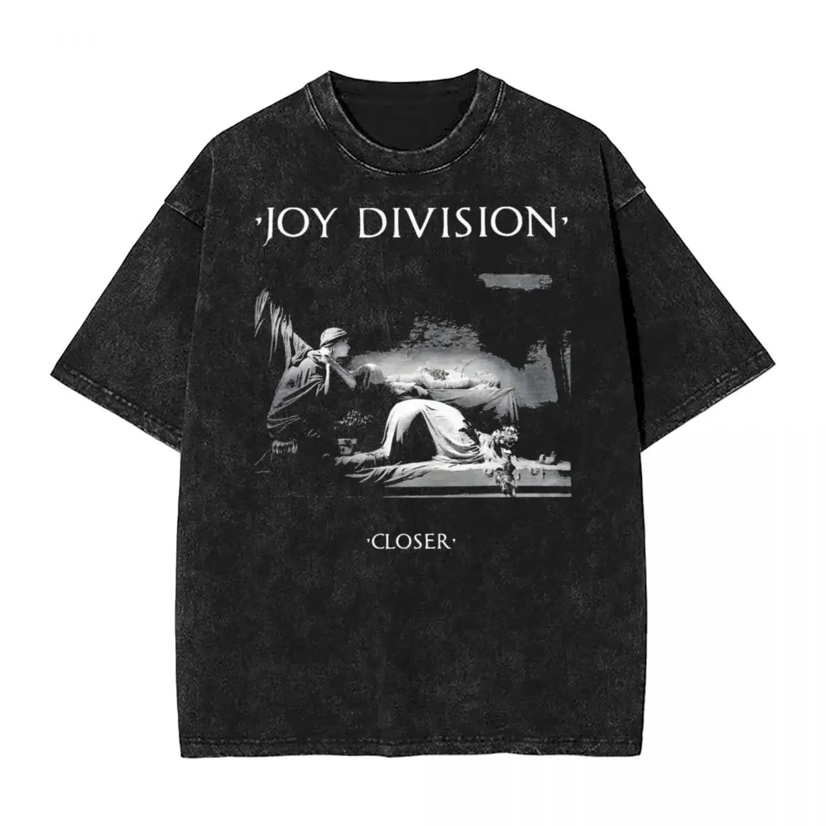 

Joy Division Love Will Tear Us Apart Washed T Shirt Streetwear Hip Hop T-Shirt Tees Tops Men Women Cotton Harajuku Printed