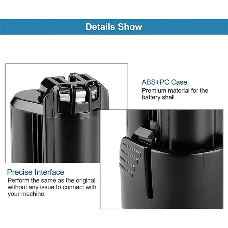 

M13K-High-Capacity 4000Mah Li- Battery For 12V/10.8V Compatible With BAT411 Series