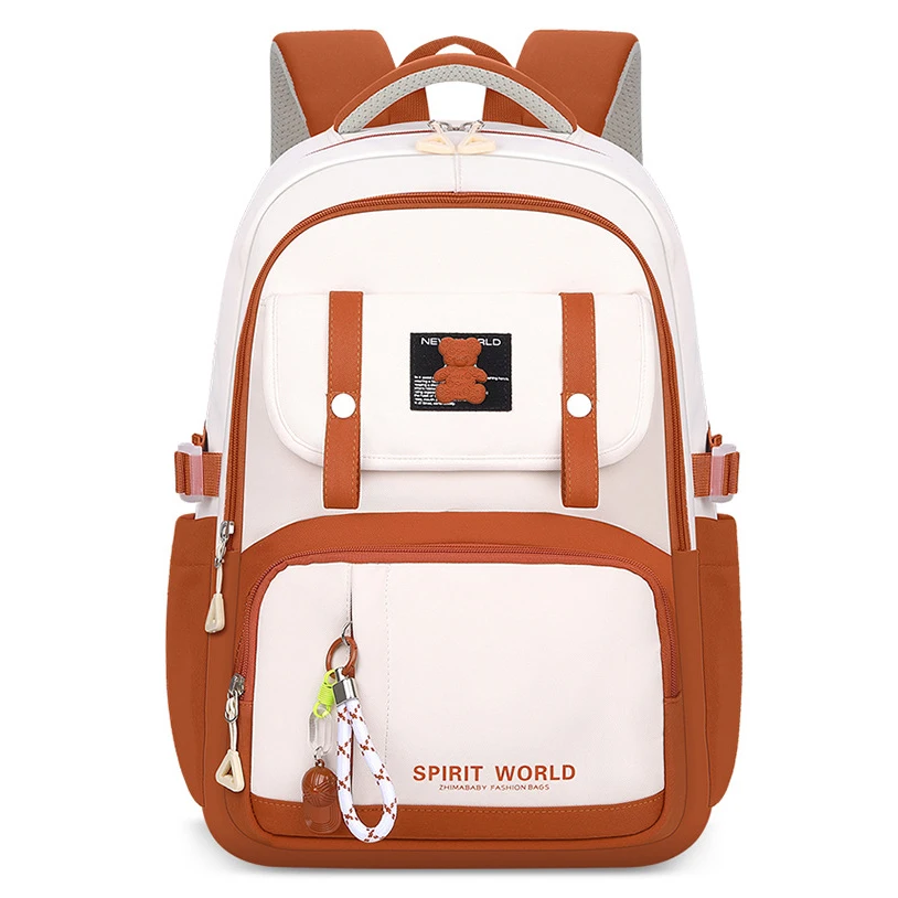 Mochilas escolares impermeables de 5 colores para niños y niñas adolescentes, bolsas escolares de primaria para niños, bolsa de libros de nailon de grado 1-6