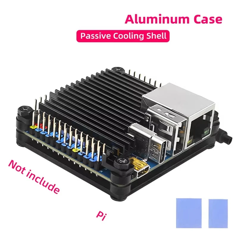 For Zero 3 Aluminum Case Metal Passive Cooling Shell Heatsink for Zero 3 1 2 4GB Board-A12I