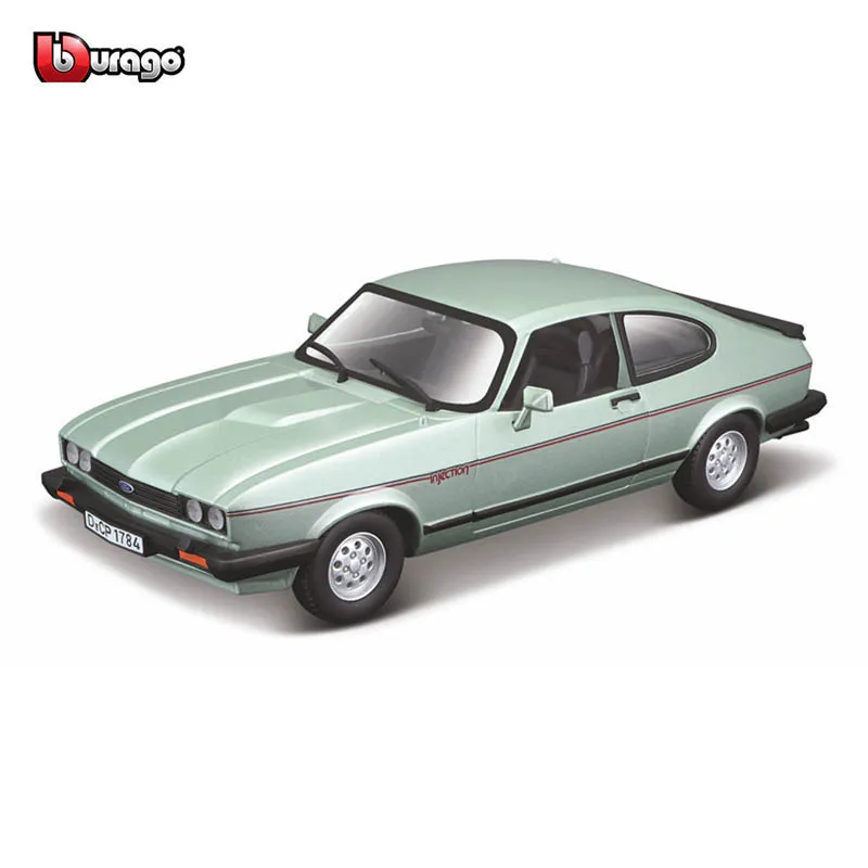 Bburago 1:24 Schaal 1973 Ford Capri Legering Race Auto Legering Luxe Voertuig Diecast Auto Model Speelgoedcollectie Cadeau