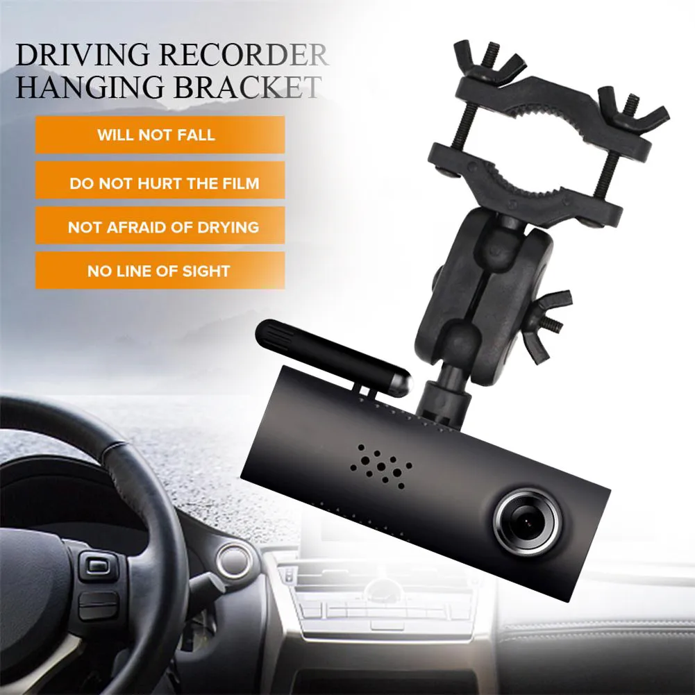 Car Rearview Mirror Driving Recorder Bracket Holder For DVR Sports DV Camera Mount 360 Degree Rotating Support Holder