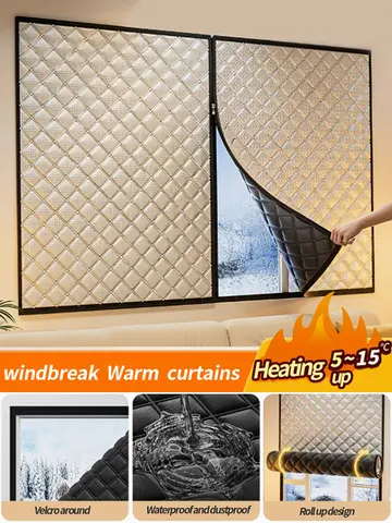 Zipper,Winter warm curtains,insulated windproof sealed windows,cold proof and insulated,screen windows,Shading,sound insulation