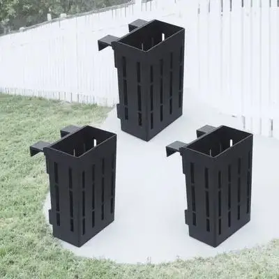 

3Pcs Aquarium Hanging Planter High Quality Plastic Plant Pot for Water Plants Fish Tank Decoration with Ventilation Holes