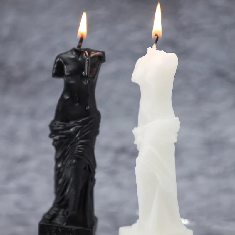 

Artistic Styling Aromatherapy Candle Female Sculpture Styling Scented Candles Desk Ornament