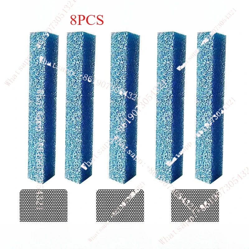 

8PCS For Mijia smart fish tank heating compartment special filter filter cotton