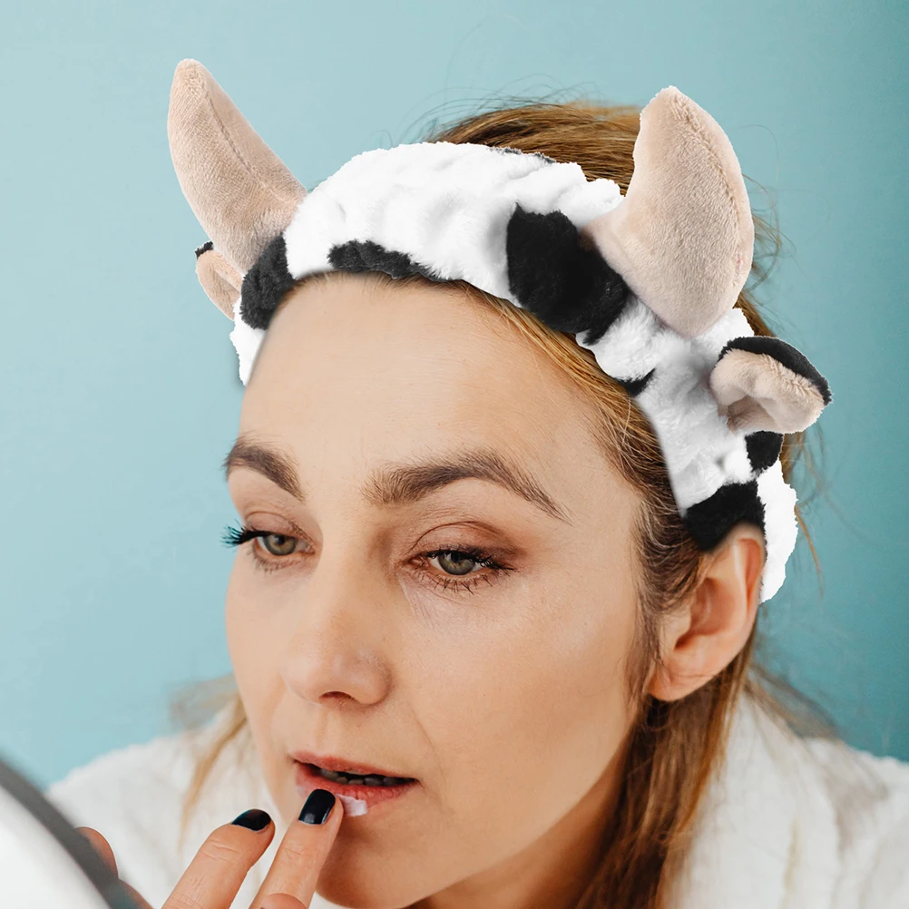 

Exquisite Bow Hairband 3 Pieces Women Face Wash Headband Spa Makeup Hair Accessories Lightweight Comfortable Design