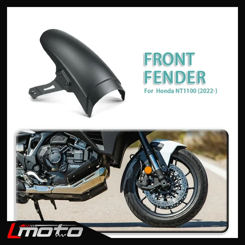 

For Honda NT1100 NT 1100 2022 2023- Front Fender Extender Accessories Splash Guard Mudguard Hugger Extension