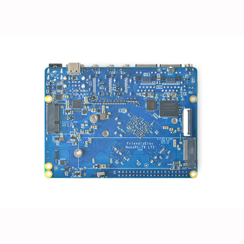 NanoPC T6 Rockchip RK3588 CPU Development Board two 2.5G and one Gbps Ethernet ports Support Debian 11,Android 12,Ubuntu 22.04