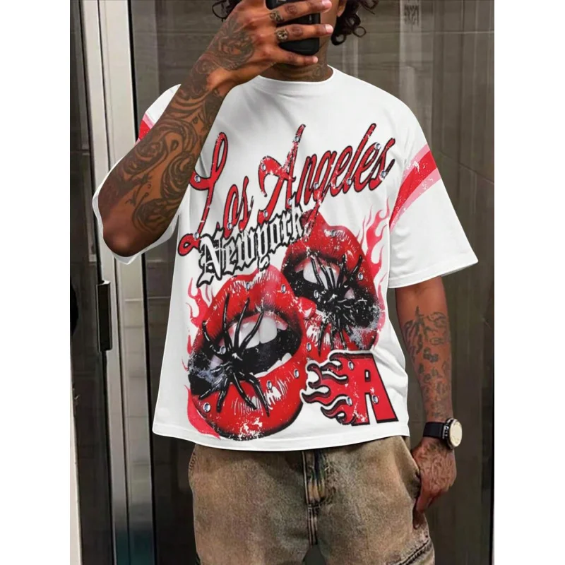 

Mens Clothes Man Custom Tee Shirt Vintage T Shirts Graphic Tee Luxury Brand T-shirt Korean Tops Summer Top Men Clothing Men's