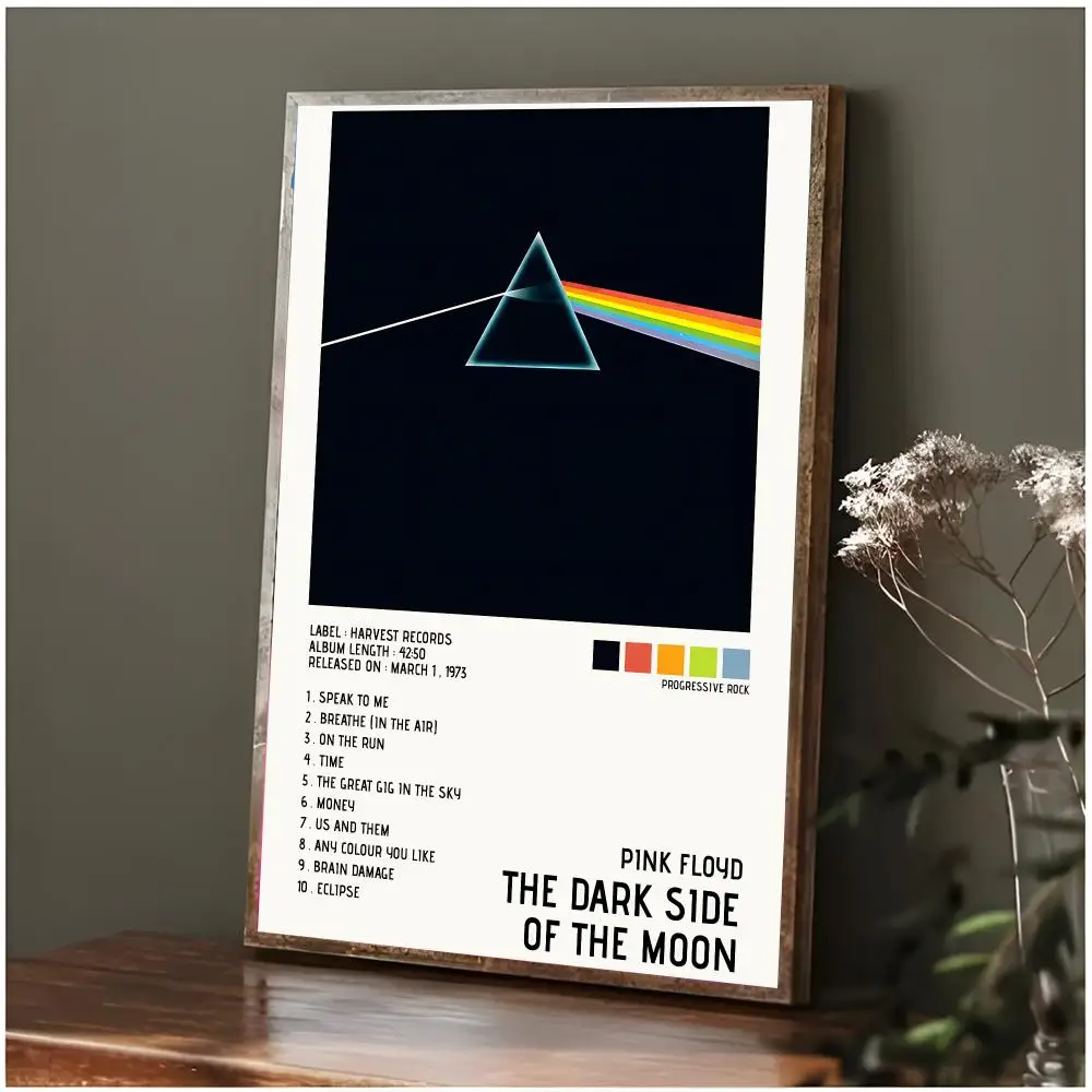 Band Rock P-Pink Floyd Poster Modern Wall Art Bedroom Living Room Print Unframed